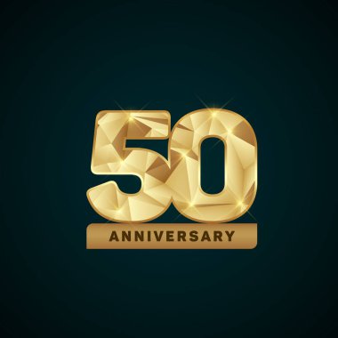 50 yıl altın yıldönümü logo 