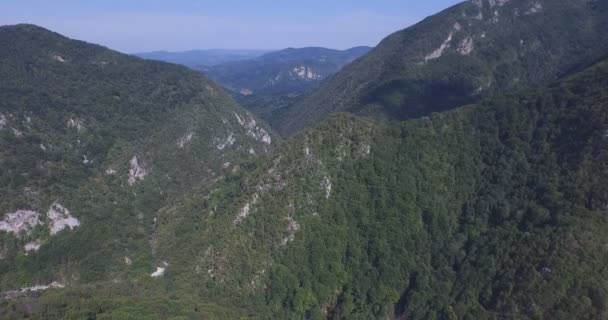 Landsbygden antenn i Bosnien och Hercegovina — Stockvideo