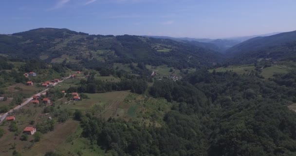 Aérien de campagne en Bosnie-Herzégovine 