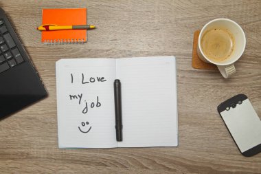 Açık Not Defteri ile metin 