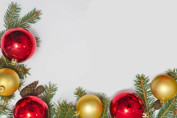 Noel dekorasyon arka plan metin için boş alan ile