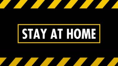 Sarı çizgili ev tabelası