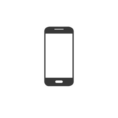 Smartphone simge vektör çizim ekran web öğesi telefon mobil uygulaması