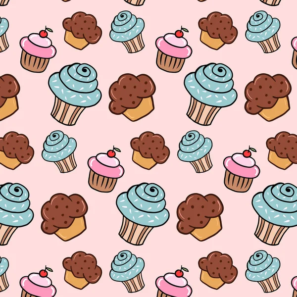 Keklerle desenli. Hamur işiyle süsleme. Çizgi film tarzında kek çizimleri.