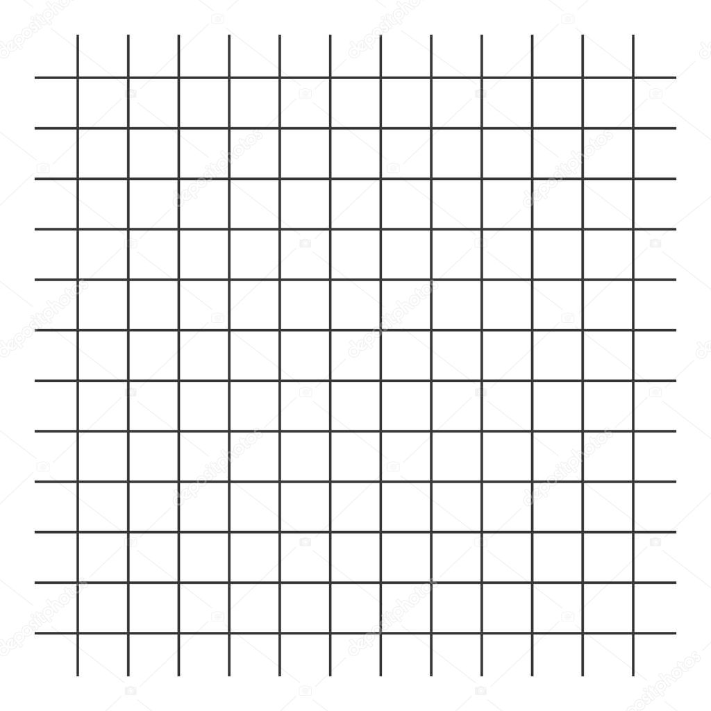 Cell grid texture. Cell grid vector background. Vector checkered texture. Isolated on white.