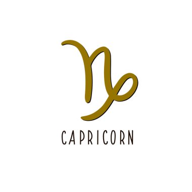 Oğlak burcu burcu. Vektör burcu akrep burcu