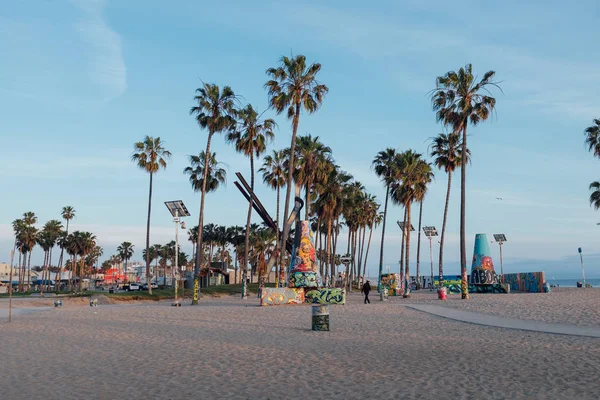 California, Estados Unidos - 6 de ABR de 2017: Graffiti wall in Venice Beach, CA —  Fotos de Stock