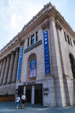 New York, ABD - 22 Haziran 2017: Yeni Batı Yakası Concourse, Penn Sta