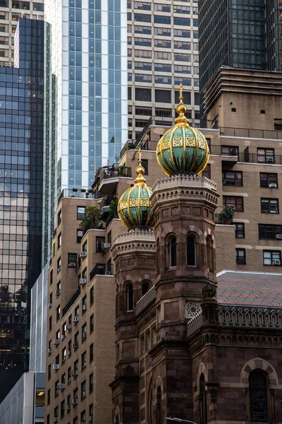 New York City / USA - Jul 27 2018: crek close of Lexington Avenue in mid town Manhattan — 스톡 사진