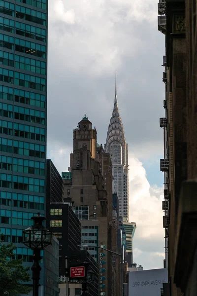 New York City / USA - Jul 27 2018: crek close of Lexington Avenue in mid town Manhattan — 스톡 사진