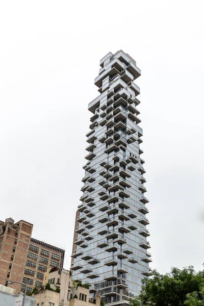 Νέα Υόρκη / Usa - Ιούνιος 27 2018: 56 Leonard Street ουρανοξύστης στην Τραϊμπέκα, Νέα Υόρκη — Φωτογραφία Αρχείου