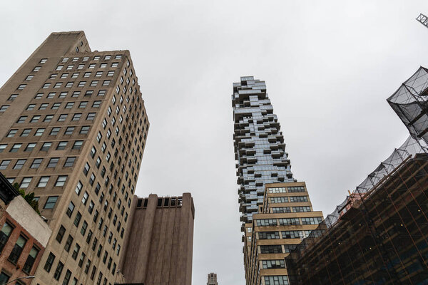 New York City / USA - JUN 27 2018: 56 Leonard Street skyscraper in Tribeca, New York City