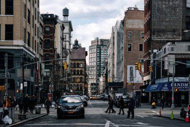 Aşağı Manhattan 'daki Çin Mahallesi manzarası