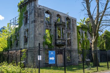 Roosevelt Adası Çiçek Hastalığı Hastanesi Harabeleri