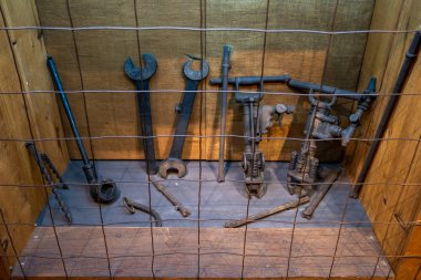 Brookl şehir merkezindeki New York Transit Müzesi Sergisi