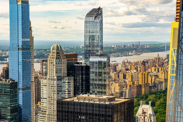 New York 'un Yukarı Batı Yakası ve Central Park manzarası — Stok fotoğraf