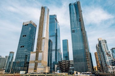 Hudson Yards 'ın genel manzarası, Schmidt' teki High Line Park 'tan ufuk çizgisi
