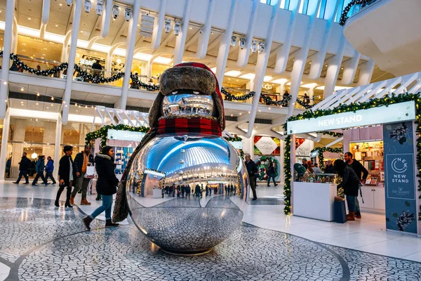 The Market at Westfield Westfield World Trade Center Oculus in C — Stock fotografie