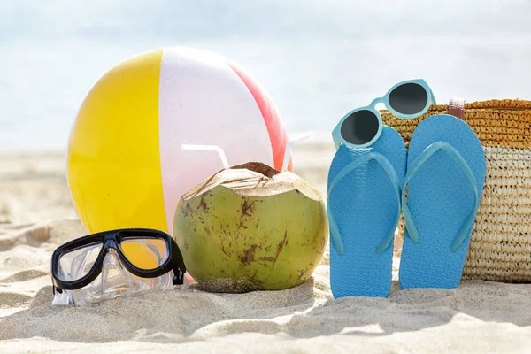 Proprietà sulla sabbia per le vacanze estive — Foto Stock