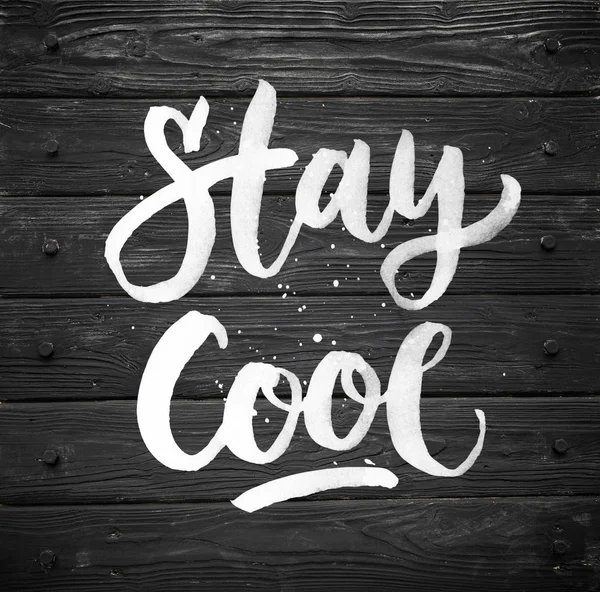 Stay cool quote — Stock Photo, Image