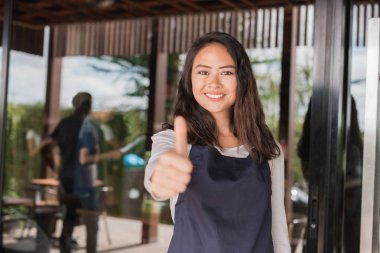 müşteri için başparmak