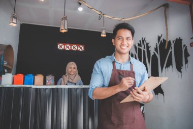 Garson siparişi yazma önlük