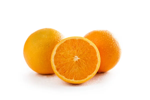 Close up de laranjas frescas — Fotografia de Stock