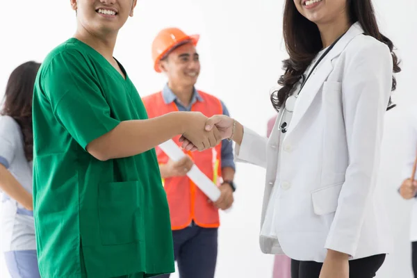 Portrait of various professions — Stock Photo, Image