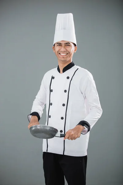 Šéfkuchař a nástroje — Stock fotografie