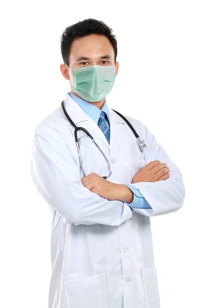 Medico con maschere — Foto Stock