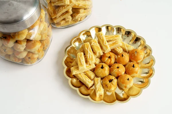 Snack for eid mubarak tradition — 스톡 사진