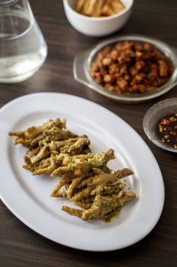 Asya tavuk ayağı pişirme