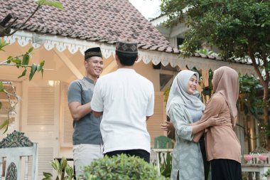 Kurban Bayramında aile ziyareti