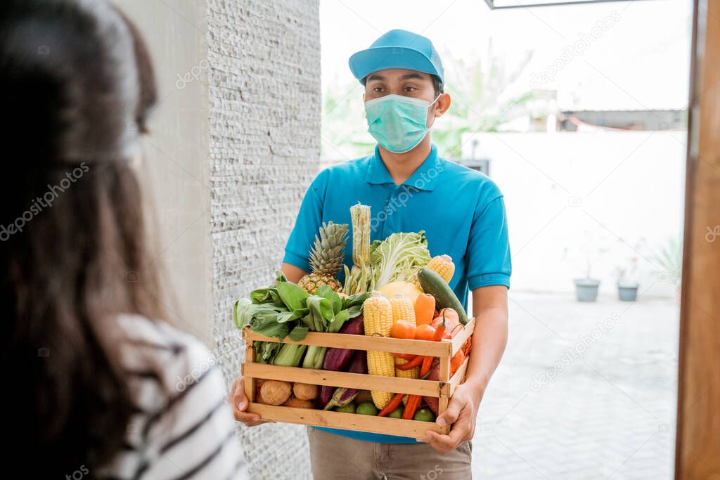 Food delivery during corona virus pandemic