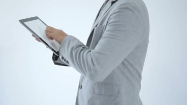 Sekmeli Asya Genç İş Konsepti