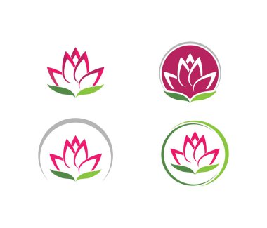 vektör logo tasarlamak Güzellik Güzellik Merkezi, yoga egzersiz dersi, manevi şifa, güzellik salonları için.