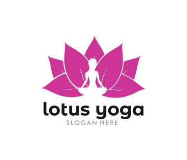 vektör logo tasarlamak Güzellik Güzellik Merkezi, yoga egzersiz dersi, manevi şifa, güzellik salonları için.