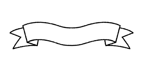 单空白复古丝带横幅矢量标志设计 — 图库矢量图片