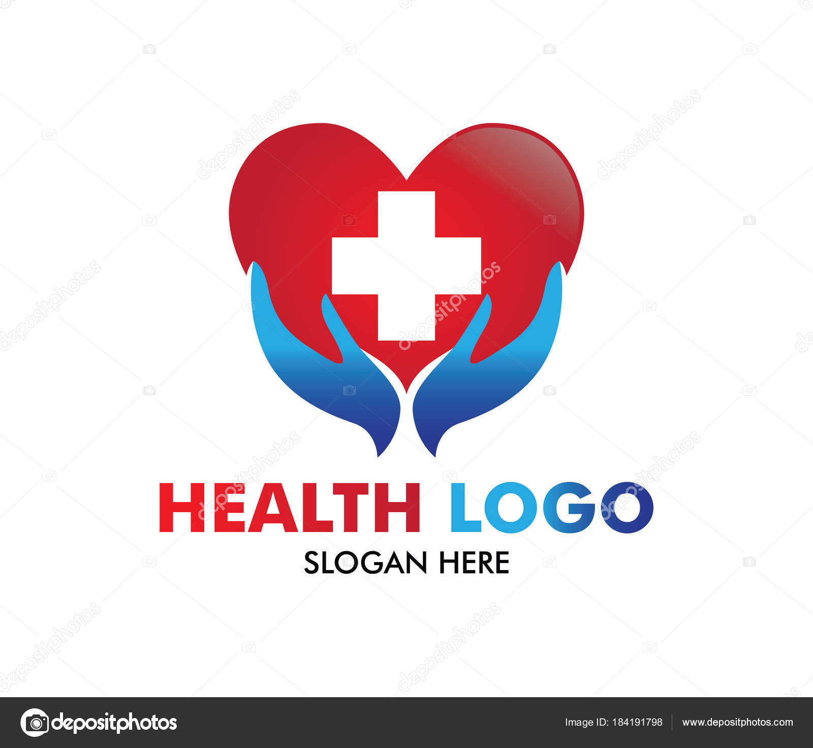 Vector logo design for health care, family healthy clinic doctor ...