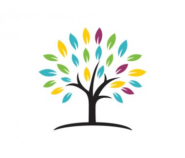 çocuk eğitim ve kreş kamp vektör logo tasarımı