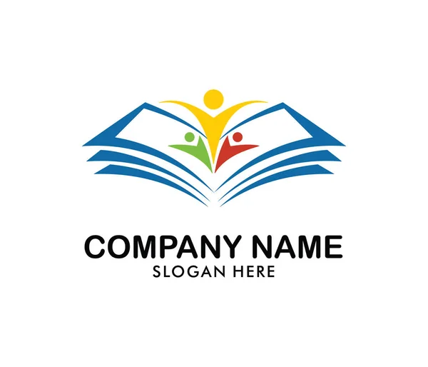 çocuk eğitim ve kreş kamp vektör logo tasarımı