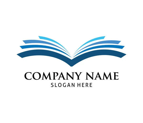 Eğitim kitap mağaza mağaza vektör logo tasarım öğrenme akıllı
