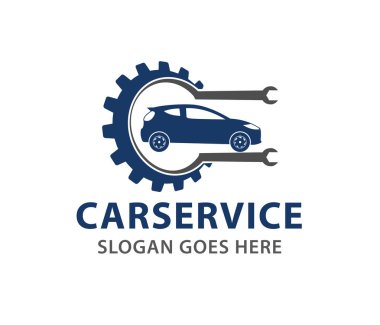 Araba Kiralama Bayi servis vektör logo tasarımı