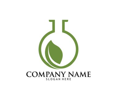 tıbbi esrar esrar ilaç eczane laboratuvar vektör logo tasarımı