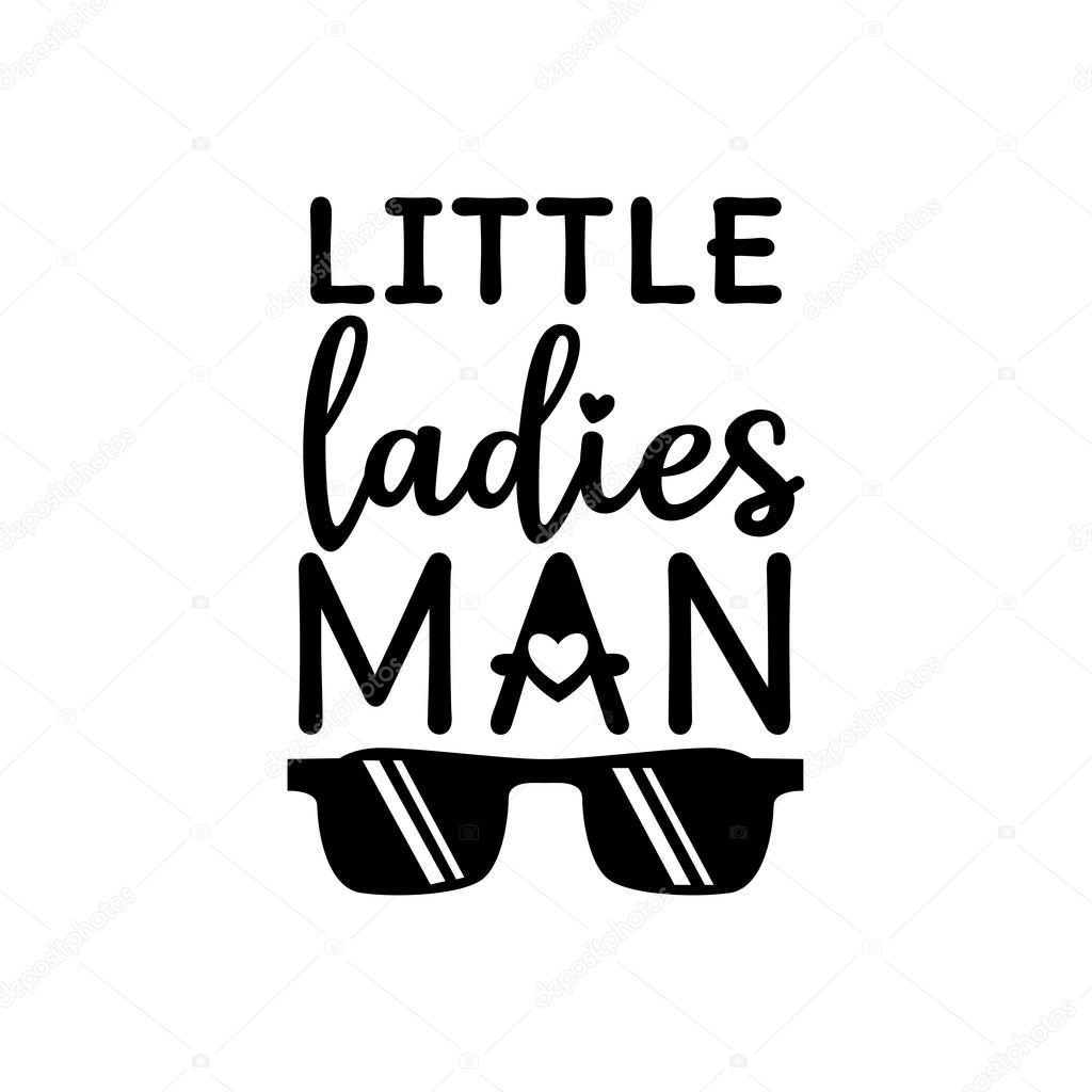 little ladies man with cool black glasses valentine theme graphic design vector for greeting card and t shirt print