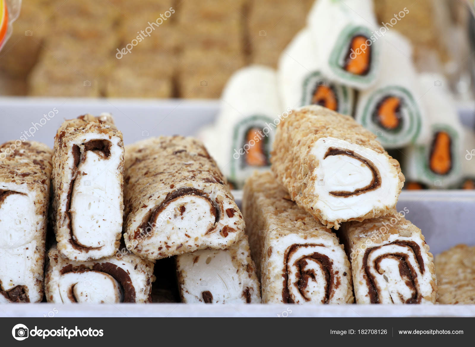 Turkish Sweets with Nuts