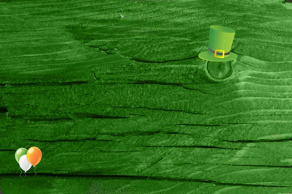 Green Wood Texture Background Saint Patricks Day Patrick Background Green — Stock Photo, Image