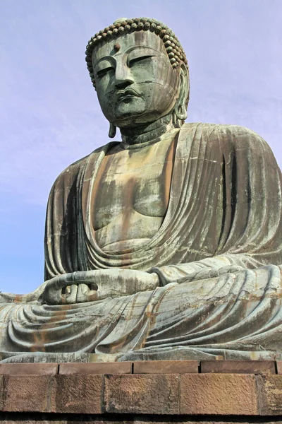 El Gran Buda de Kamakura, Japón. Kamakura Daibutsu — Foto de Stock