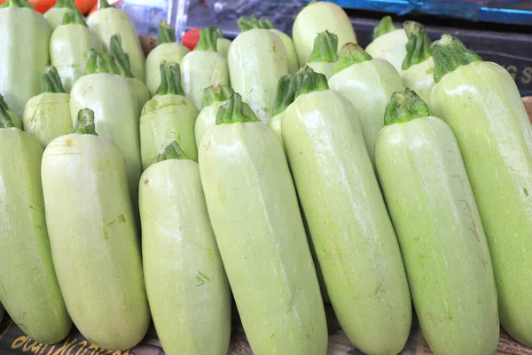 Abobrinha Verde Legumes Padrão Courgette — Fotografia de Stock