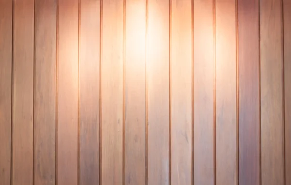 Spot light on wooden wall background — Stock fotografie